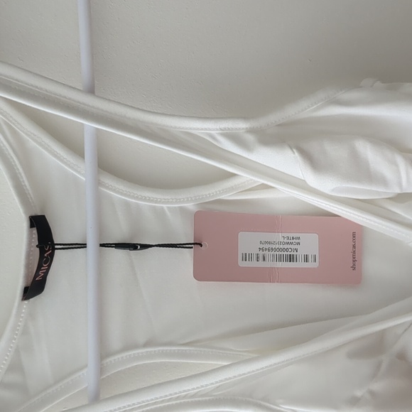 White L Micas Bodysuit - Picture 3 of 3